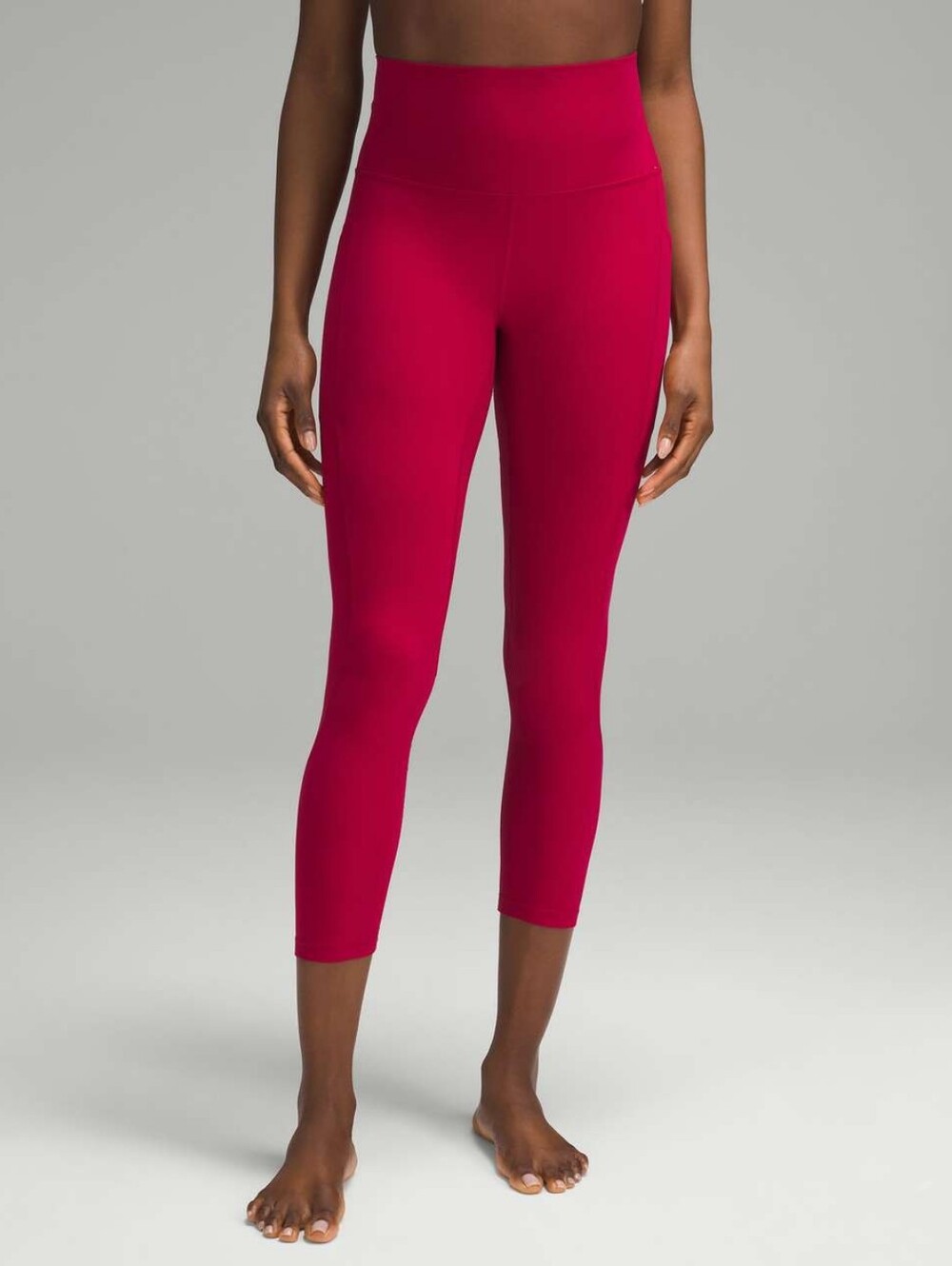 Lululemon Align High Rise Pant 25 Inch With Pockets Size 4 - Ruby Red